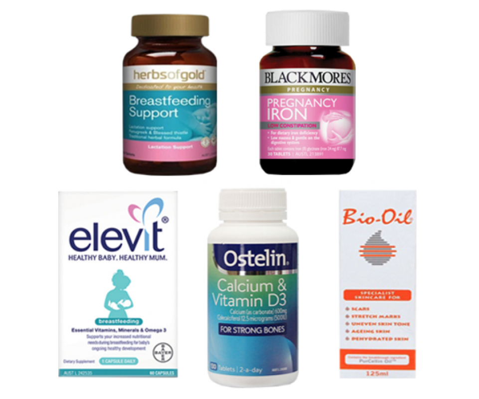 Thời gian uống sắt, canxi và vitamin tổng hợp cho mẹ sau sinh