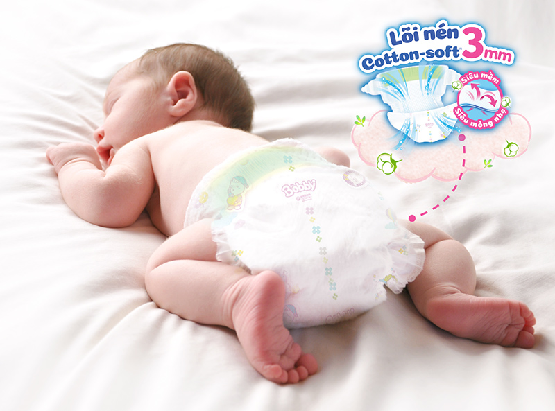 Tã bỉm cho bé sơ sinh: Chọn loại nào để bé luôn khô thoáng, tránh hăm tã hiệu quả?