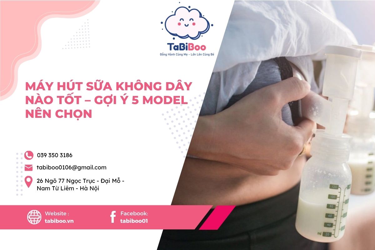 Máy hút sữa không dây nào tốt – Gợi ý 5 model nên chọn