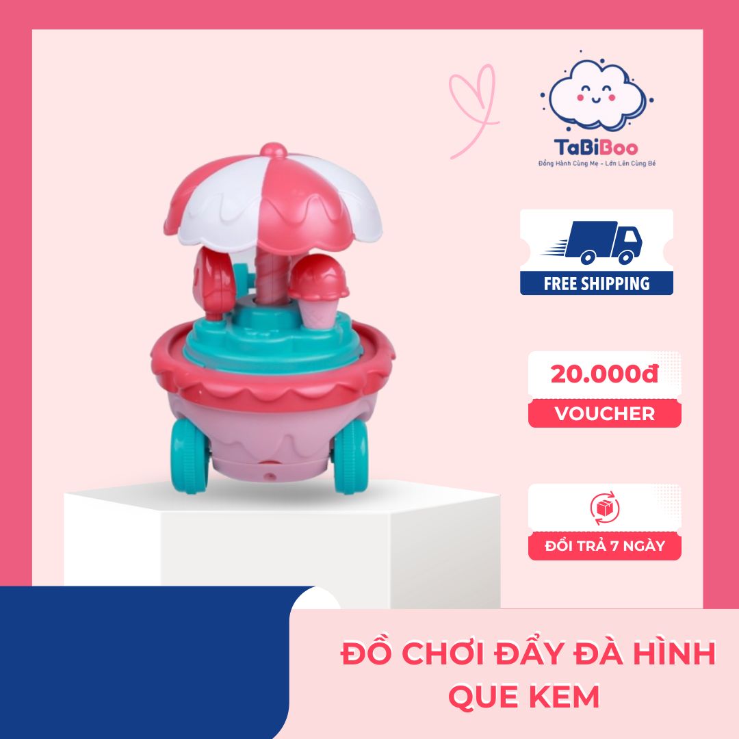 Đồ chơi đẩy đà hình que kem CY.301